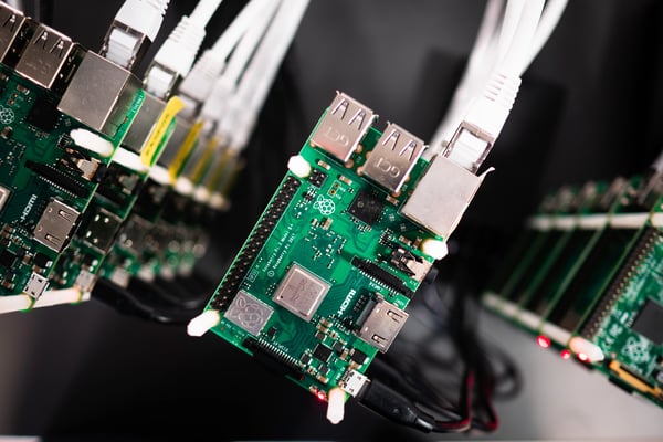Cluster of Raspberry Pi Guillaume - stock.adobe.com