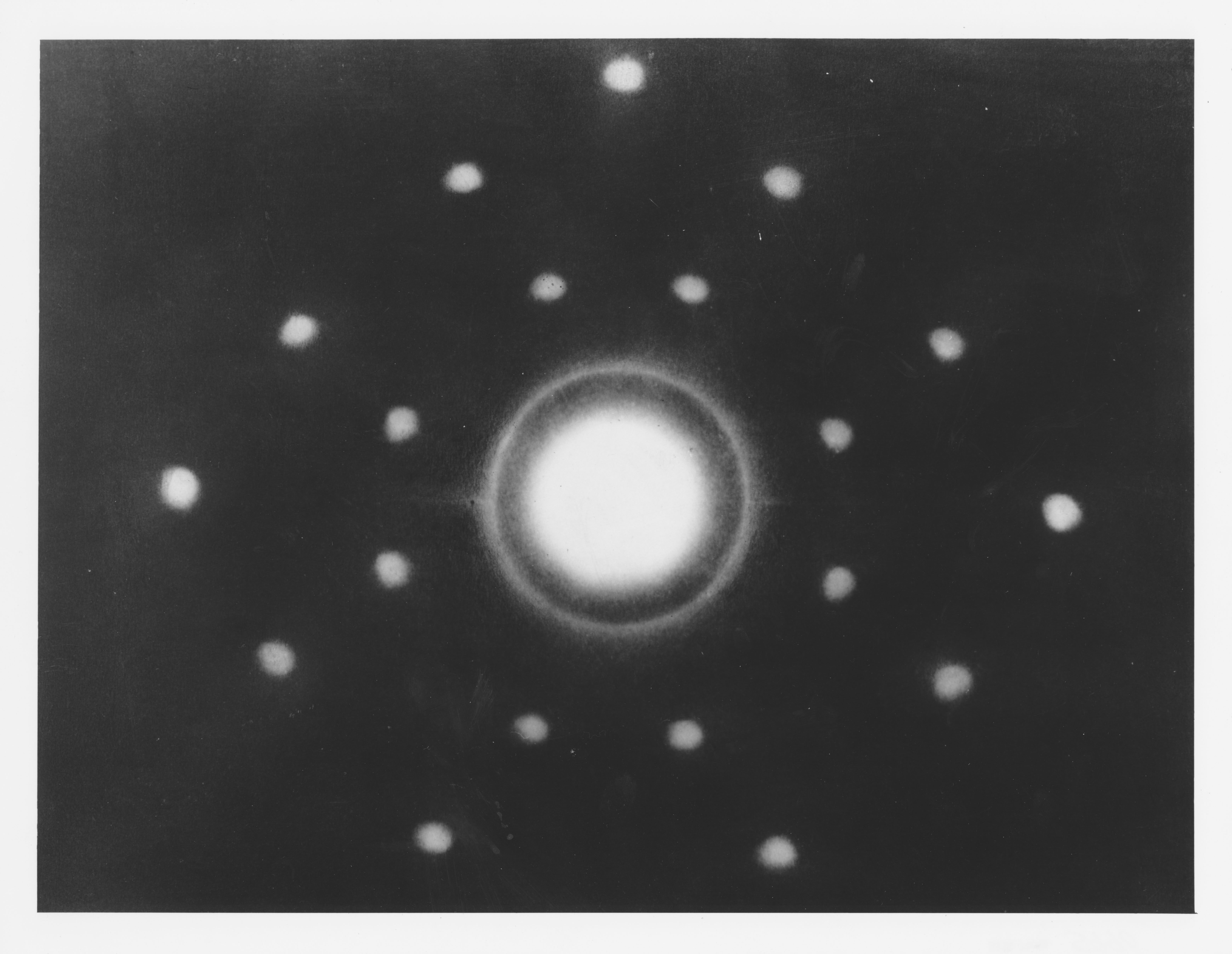 first neutron Laue diffraction pattern