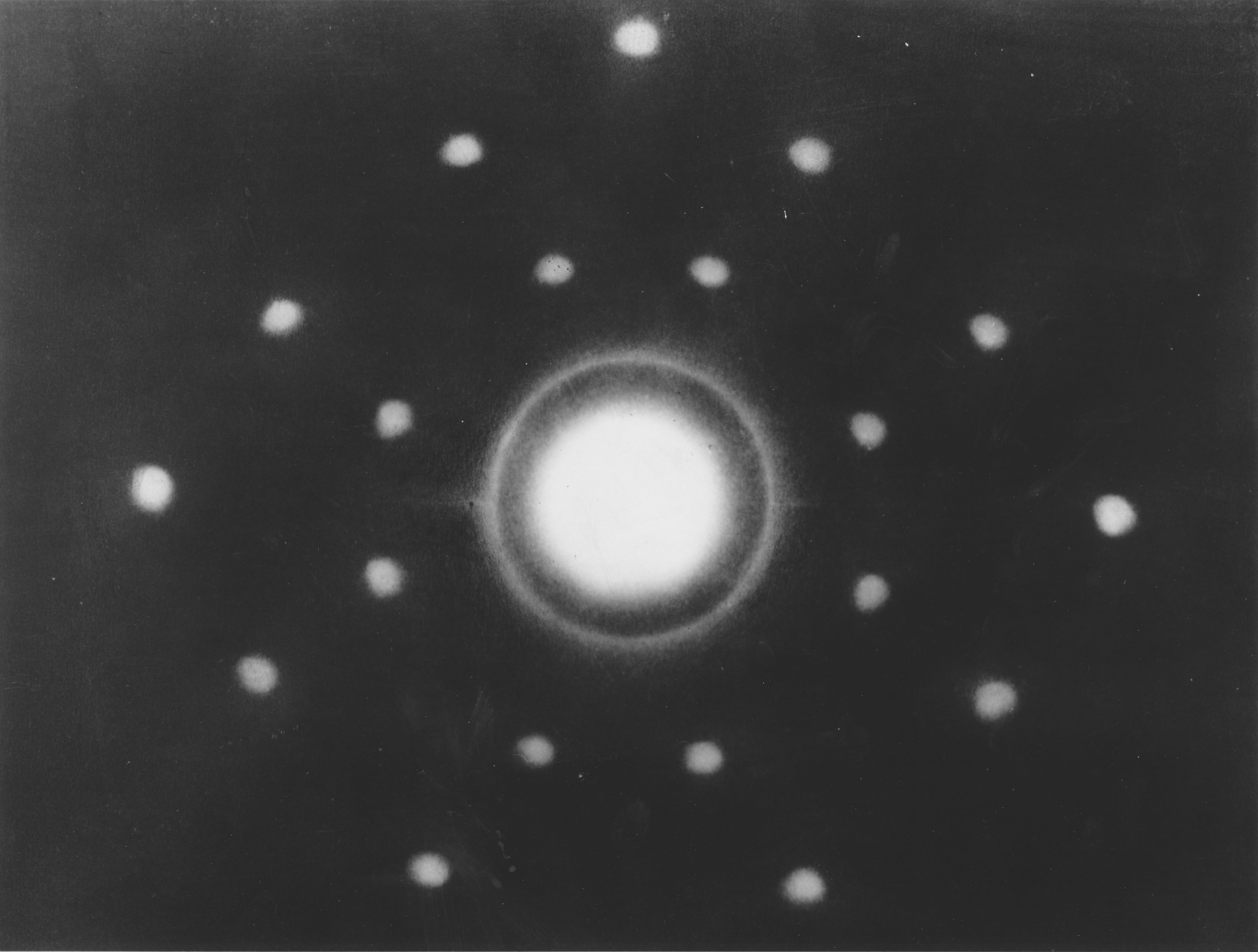 first neutron Laue diffraction pattern